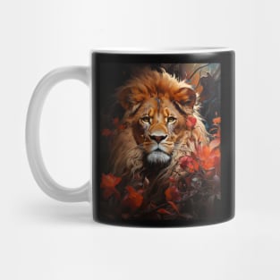 Lion Artistic Animals Lover Mug